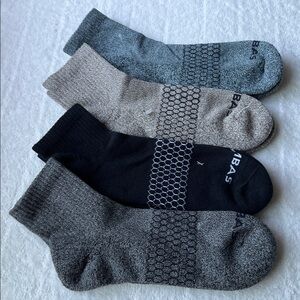 (4) Bombas Quarter Socks (Unisex)